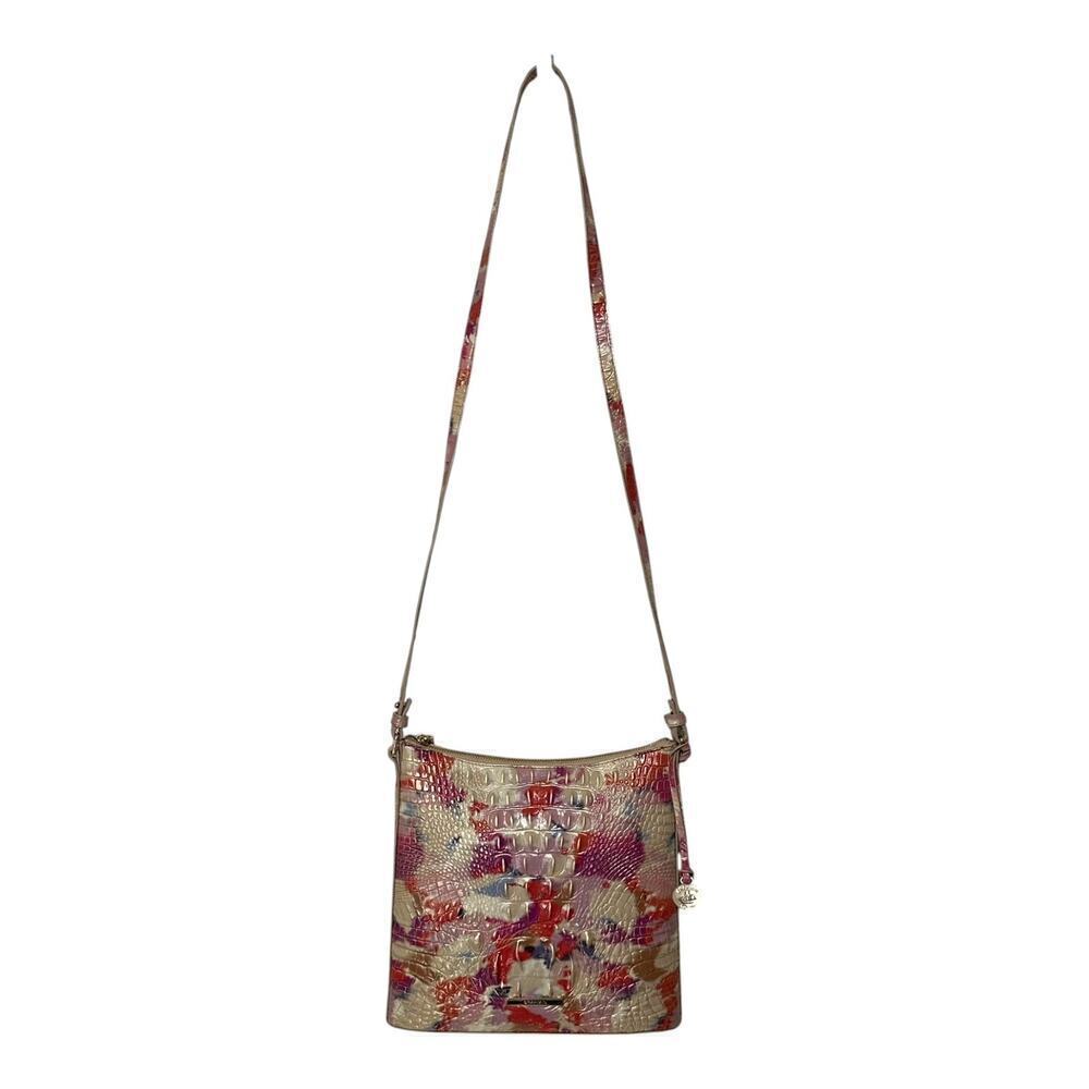 Brahmin Katie Candy Melbourne Leather Crossbody Handbag Pristine